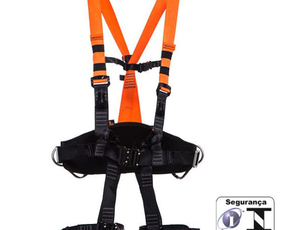 MULT 1891E – CINTURÃO PARAQUEDISTA ABDOMINAL ELETRICISTA ENGATE RÁPIDO